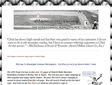 Tablet Screenshot of moonlightgrahamsmarketplace.com